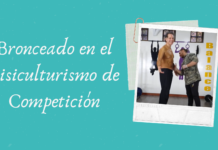Bronceado en el Fisiculturismo de Competición